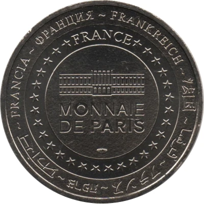 Monnaie de Paris Tourist Token - Assurancetourix ND back