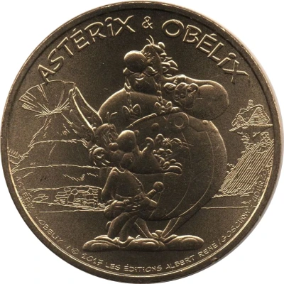 Monnaie de Paris Tourist Token - Astérix et Obélix ND front