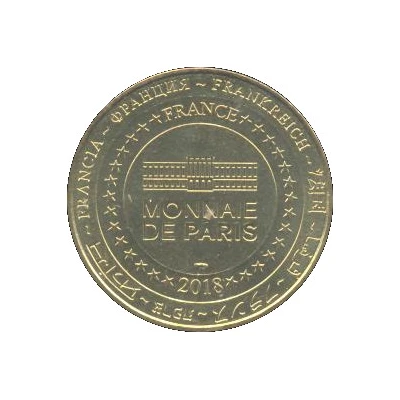 Monnaie de Paris Tourist Token - Aude Forteresse médiévale de Peyrepertuse - XIème siècle back