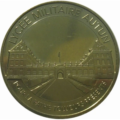 Monnaie de Paris Tourist Token - Autun - Lycée Militaire Pour la Patrie toujours présents front