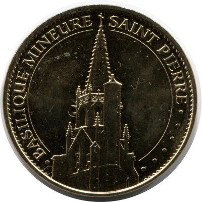 Monnaie de Paris Tourist Token - Avignon Basilique Mineure Saint Pierre front