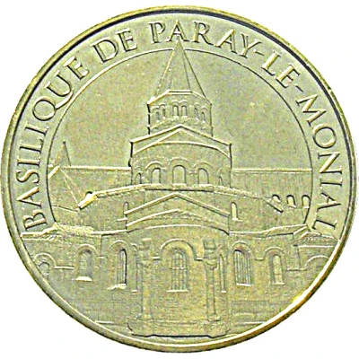 Monnaie de Paris Tourist Token - Basilique de Paray le Monial front
