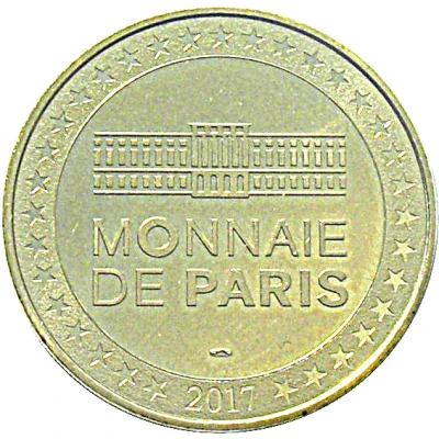 Monnaie de Paris Tourist Token - Basilique de Paray le Monial back