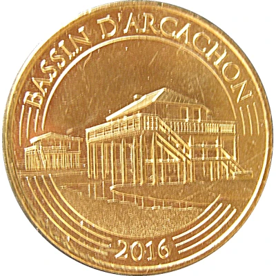 Monnaie de Paris Tourist Token - Bassin d'Arcachon front