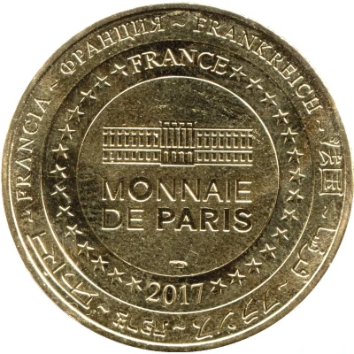 Monnaie de Paris Tourist Token - Bataille d'Arras 100 ans-100 years - 09 avr back