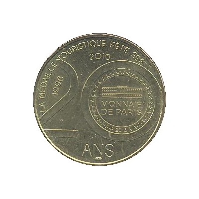 Monnaie de Paris Tourist Token - Bateaux Parisiens back