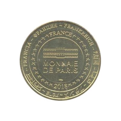 Monnaie de Paris Tourist Token - Bayeux Cathédrale Notre-Dame - 170e anniversaire de la restauration de la Tour Centrale back