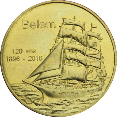 Monnaie de Paris Tourist Token - Belem 120 ans front