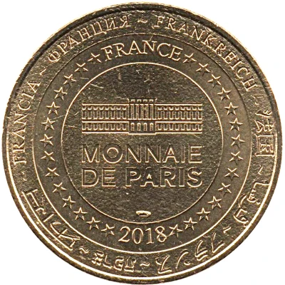 Monnaie de Paris Tourist Token - Berck-sur-Mer Cerfs volants / Rencontres internationales back