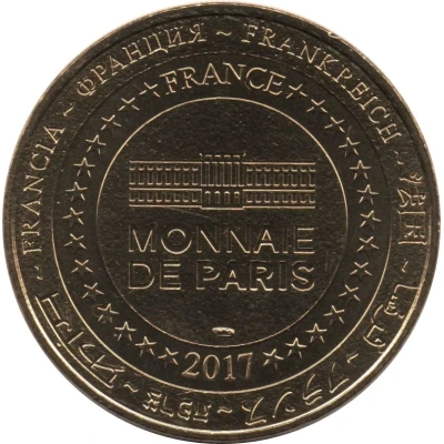 Monnaie de Paris Tourist Token - Berck-sur-Mer Rencontres internationales de Cerfs-Volants back