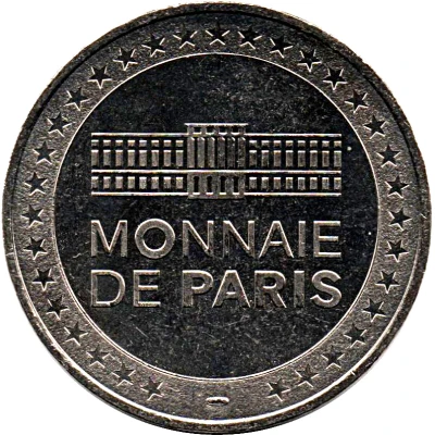 Monnaie de Paris Tourist Token - Birgit Jürgenssen Women House ND back