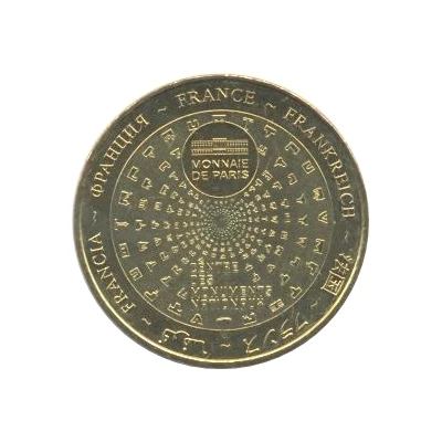 Monnaie de Paris Tourist Token - Bordeaux Tour Pey-Berland back