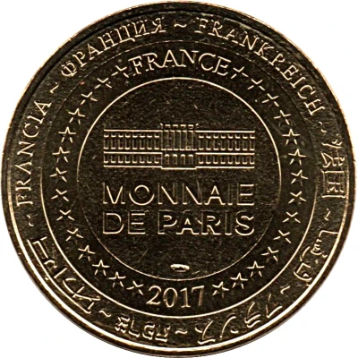 Monnaie de Paris Tourist Token - Boulogne-sur-Mer Basilique Notre-Dame - Le Dôme back