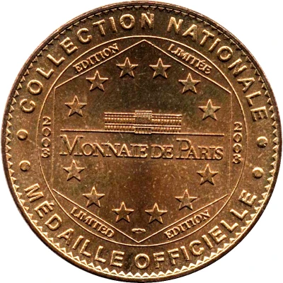 Monnaie de Paris Tourist Token - Boulogne-sur-Mer Nausicaä - La mer est sur terre back