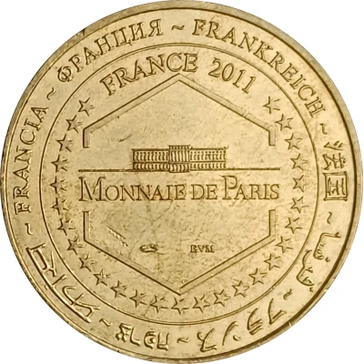 Monnaie de Paris Tourist Token - Boulogne-sur-Mer Nausicaä - Les lions de mer back
