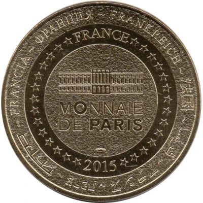 Monnaie de Paris Tourist Token - Boulogne-sur-Mer Nausicaä - Les lions de mer back