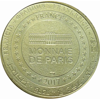 Monnaie de Paris Tourist Token - Brest Océanopolis - La loutre de mer back