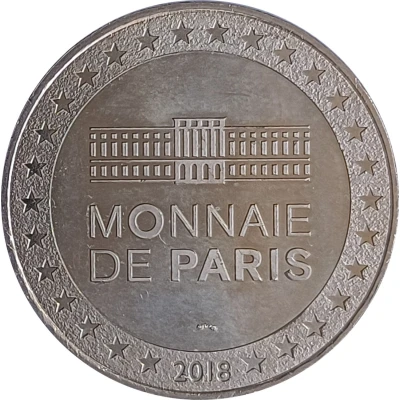 Monnaie de Paris Tourist Token - Bretagne L'hermine - Type back