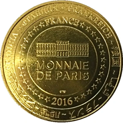 Monnaie de Paris Tourist Token - Briançon Patrimoine Mondial - le pont d'Asfeld back