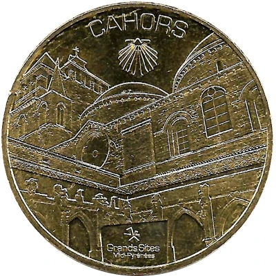 Monnaie de Paris Tourist Token - Cahors front