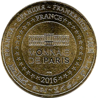 Monnaie de Paris Tourist Token - Cahors back