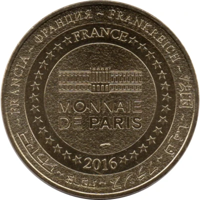 Monnaie de Paris Tourist Token - Capricorne Signe de terre - Du 21 décembre au 19 janvier back