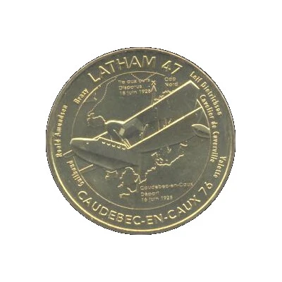 Monnaie de Paris Tourist Token - Caudebec-en-Caux Latham front