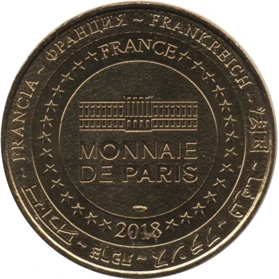 Monnaie de Paris Tourist Token - Centre Historique Minier Le Mineur back
