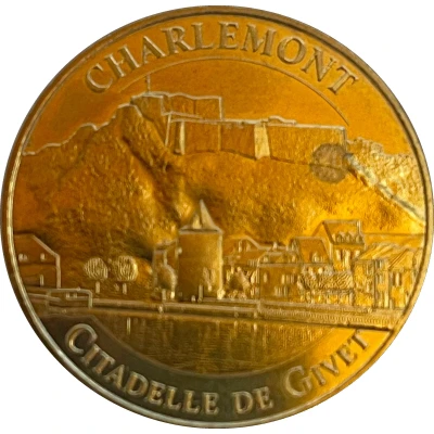 Monnaie de Paris Tourist Token - Charlemont Citadelle de Givet front