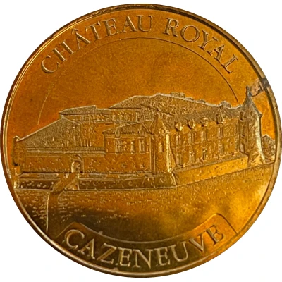 Monnaie de Paris Tourist Token - Château Royal Cazeneuve - La façade front