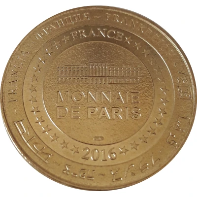 Monnaie de Paris Tourist Token - Château d'Amboise back