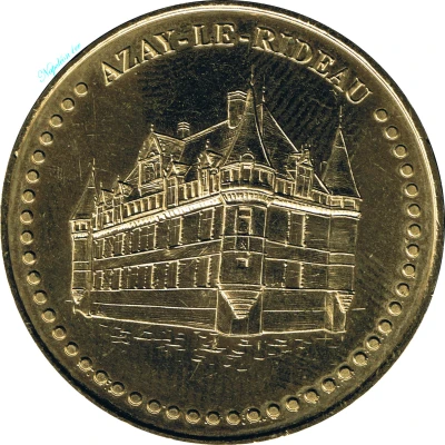 Monnaie de Paris Tourist Token - Château d'Azay-le-Rideau front