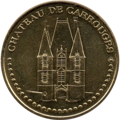 Monnaie de Paris Tourist Token - Château de Carrouges front