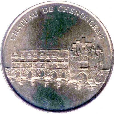 Monnaie de Paris Tourist Token - Château de Chenonceau front