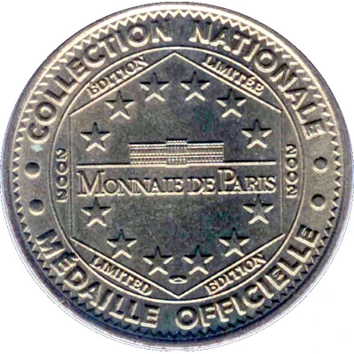 Monnaie de Paris Tourist Token - Château de Chenonceau back