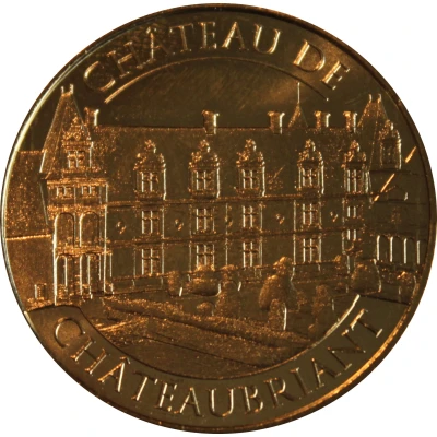 Monnaie de Paris Tourist Token - Château de Châteaubriant front