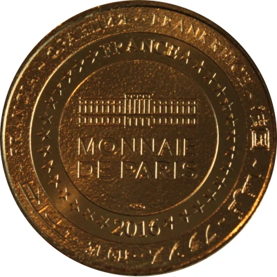 Monnaie de Paris Tourist Token - Château de Clisson back