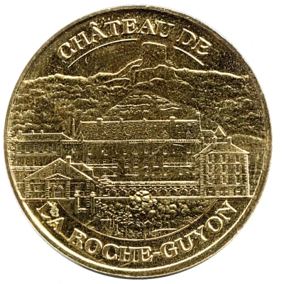 Monnaie de Paris Tourist Token - Château de La Roche-Guyon front