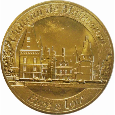 Monnaie de Paris Tourist Token - Château de Maintenon front