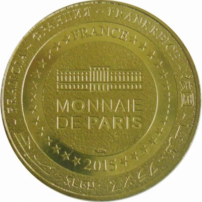 Monnaie de Paris Tourist Token - Château de Maintenon back