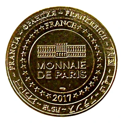 Monnaie de Paris Tourist Token - Château de Menthon-Saint-Bernard back