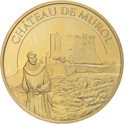 Monnaie de Paris Tourist Token - Château de Murol Guillaume de Murol front