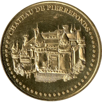Monnaie de Paris Tourist Token - Château de Pierrefonds front