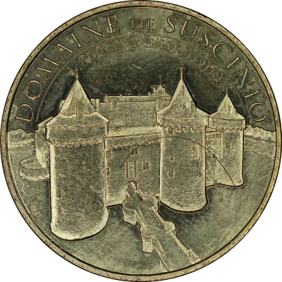 Monnaie de Paris Tourist Token - Château de Suscinio 800 ans d'histoire front