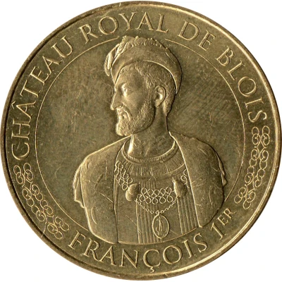 Monnaie de Paris Tourist Token - Château royal de Blois Francis I front