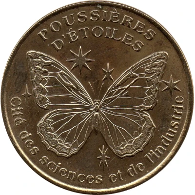 Monnaie de Paris Tourist Token - Cité des Sciences Poussières d'étoiles front