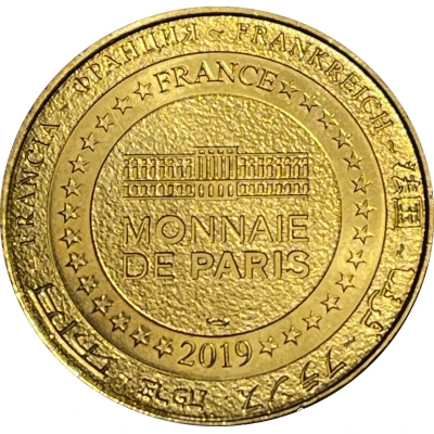 Monnaie de Paris Tourist Token - Cité des Sciences et de L'Industrie Corps et Sport back