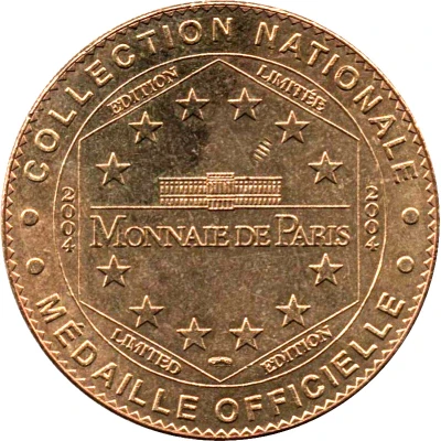 Monnaie de Paris Tourist Token - Cité des Sciences et de l'Industrie Soleil, mythes et réalités back