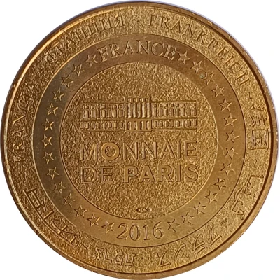 Monnaie de Paris Tourist Token - Citadelle de Saint Tropez back