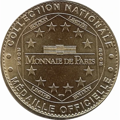 Monnaie de Paris Tourist Token - Cluses Musée de l'Horlogerie et du Décolletage back